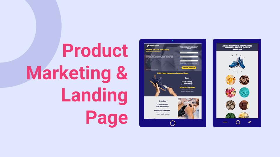Product Marketing & Landing Page